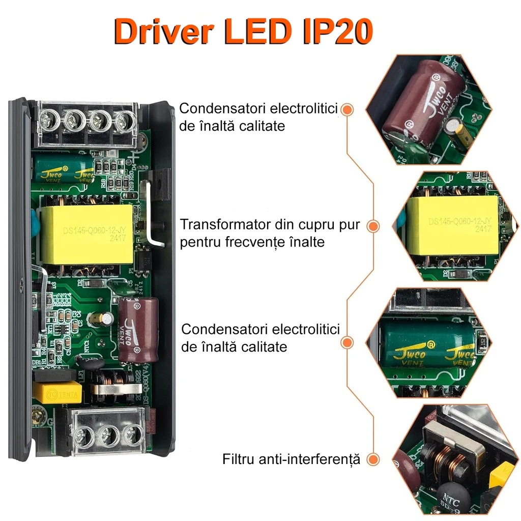 Switching Power Supply 24V, 12.5A, 300W