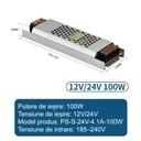 Switching Power Supply Slim, Indoor, 24V, 4.1A, 100W