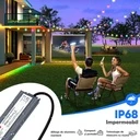 Switching Power Supply Slim, Outdoor IP68, 12V, 5A, 60W