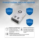 Switching Power Supply, IP20, 24V, 15A, 360W