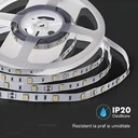 12V LED Strip Light – 120 LEDs/m – SMD5050  – 10mm – 6500k – IP20 – 5m Roll