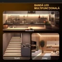 12V COB LED Strip Light – 528 LEDs/m – 3000k – 10mm – IP65 – 5m Roll