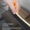 24V LED Strip – 240 LEDs/m – SMD2835 – 4000K – IP20 – 10mm – 10m Roll