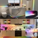 12V COB LED Strip Light - 576 LEDs/m – RGB Lighting – IP65 – 10mm – 5m Roll