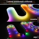 12V RGB LED Strip – COB 576 LEDs/m – 2880 LEDs – 10mm – IP20 – 5m Roll