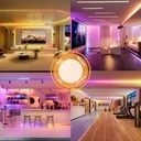 12V RGB LED Strip – COB 576 LEDs/m – 2880 LEDs – 10mm – IP20 – 5m Roll