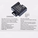 Single Color LED Dimmer – 12V-24V, 30A – Manual Brightness Controller