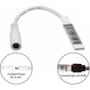 Mini RGB LED Controller – 5V-24V – DC Plug for Strip Lights