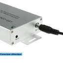 24A RGB LED Dimmer Controller – 12-24V, Metal, 24-Key Remote