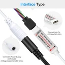 Mini RF Controller 10 Keys – RGB LED Band with 4 wires