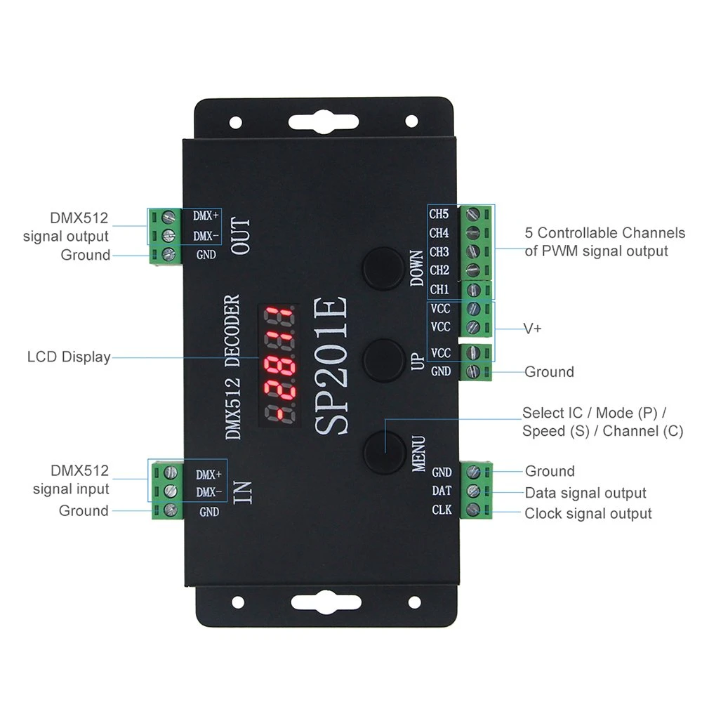 Digital LED Pixel Controller