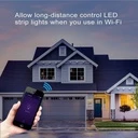 WiFi RGBW LED Controller – Smart Touch, Tuya Music, 2.4G