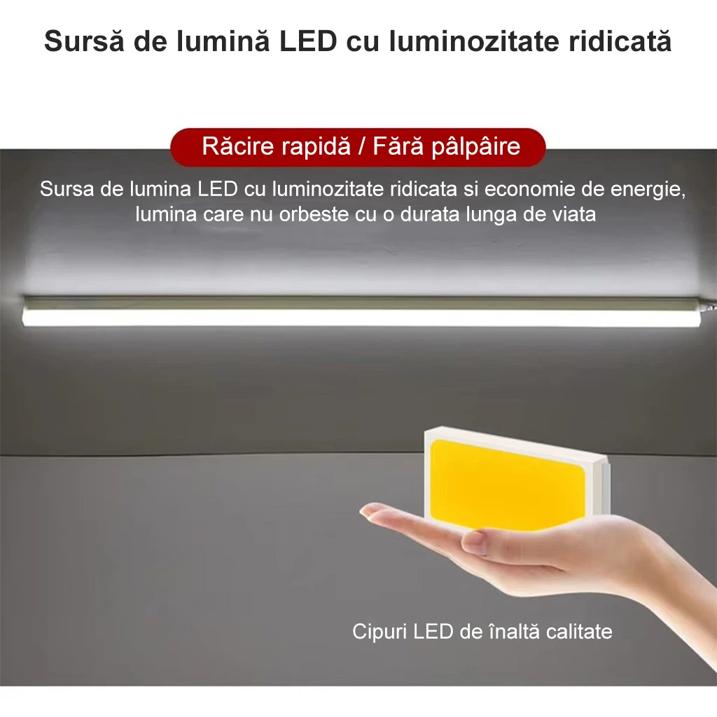 Honeycomb LED tube 17W, 1175mm, plastic material, 6500k, cold white light