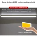 Honeycomb LED tube 17W, 1175mm, plastic material, 6500k, cold white light