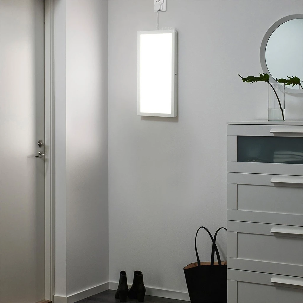 LED Ceiling Light 30x60cm, 40W, 6500k, White, applied 