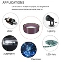 RGB LED Strip Power Cable – 4-Wire 50m Roll for 5050/3528 Strips