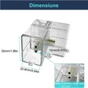 Honeycomb connector Type L 90 degrees