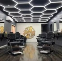 Set of 8 LED Hexagons Honeycomb 245W, 6500k, cool white light, Aluminium