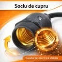 String light, 5m, interconnectable, E27 socket, IP65