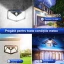 114 LED, Solar Wall Lamp, Sensor