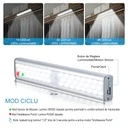 LED lamp with motion sensor 46 LEDs