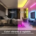 LED strip 10 meters 5050 RGB, Adhesive, Bluetooth, Phone App, Remote Control, Music Mode, Timer