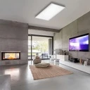 LED panel 30x60 cm, 40W, Eco model, white frame, 3500k, recessed lighting