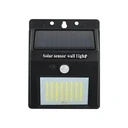Solar lamp with motion sensor, 64 LEDs, 6500k