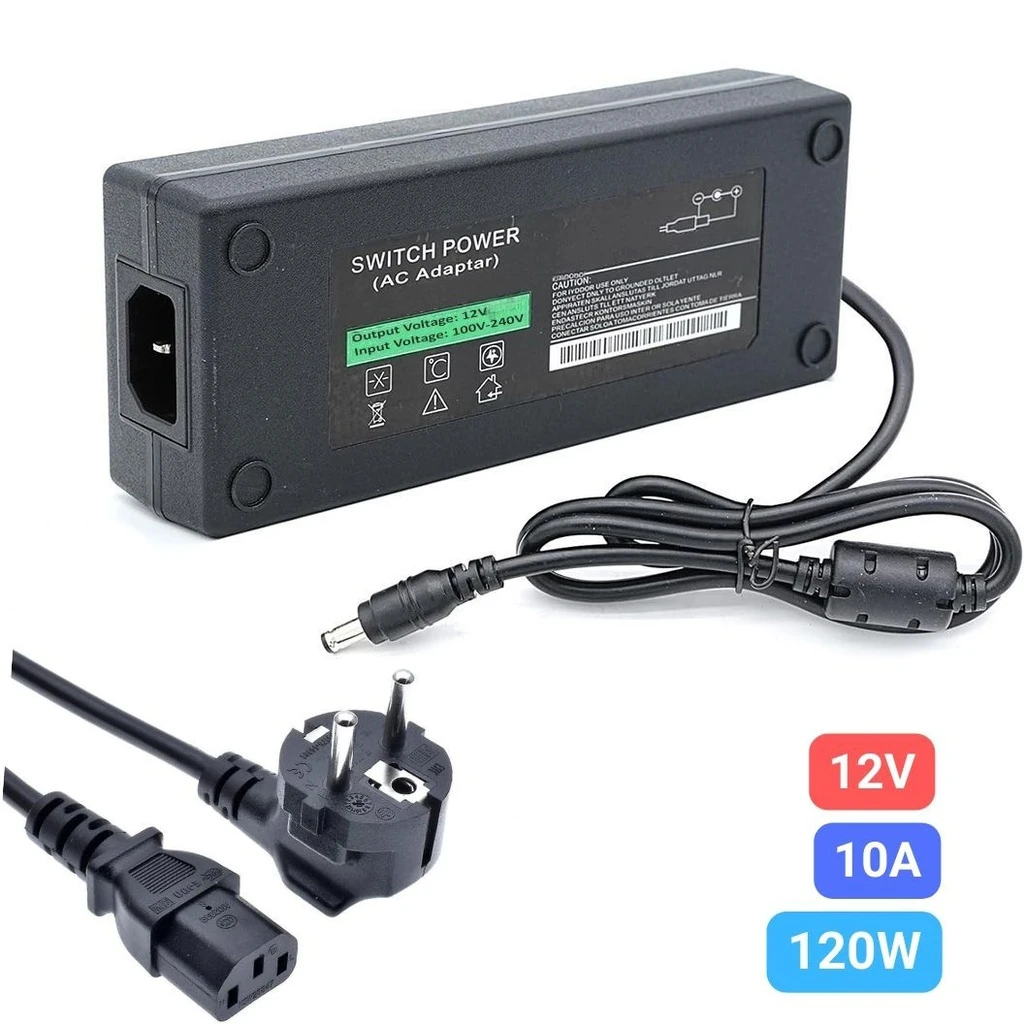 [LBZ-00460] Alimentator Stabilizat intrare 220V, iesire 12V, 10A, 120W