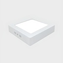 Plafoniera cu LED patrata 6W, 11cm, 6500k, Alb, aplicata