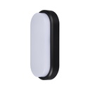 Aplica LED 20W Oval Exterior, 6500k, Negru