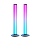 Set 2 Bare LED RGB Smart – Lumina Ambientala, Control prin Telecomanda & Aplicatie Bluetooth, Sincronizare Muzicala, Jocuri de Lumini Multicolore