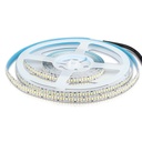 Banda LED 24V, 240 LED/m, SMD 2855, Lumina Calda 3000k, 10mm, Rola 10 metri