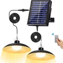 lampi solare LED cu panou solar