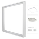 Rama montaj panou LED pe tavan 60x60 cm, culoare alb